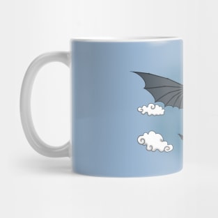 Funny Anime Dragon Movie Mashup Mug